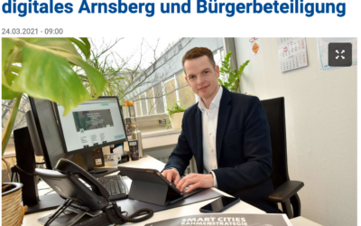 Der Arnsberger Smart-City-Projektmanager im Interview