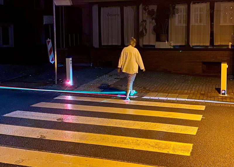 Smarter Fußgängerüberweg in Olpe