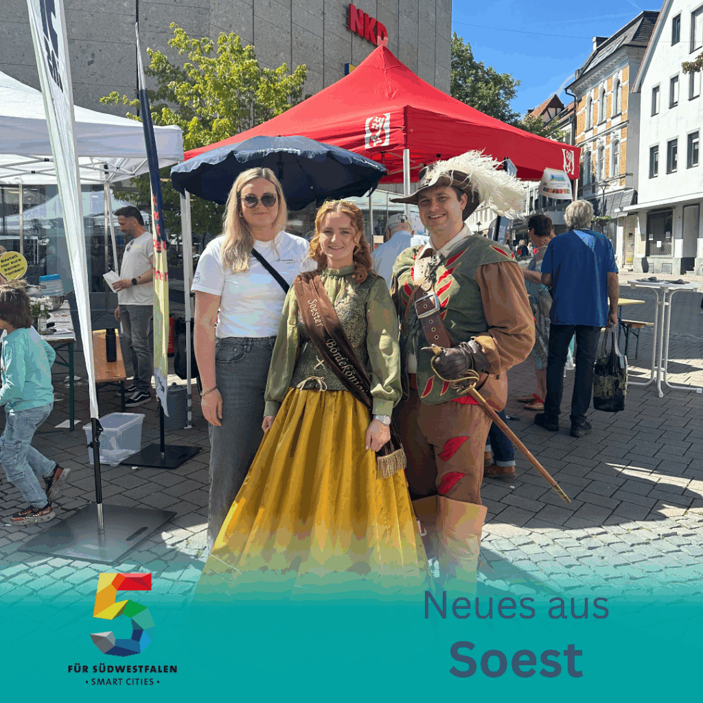 On tour auf dem Altstadtfrühling in Soest