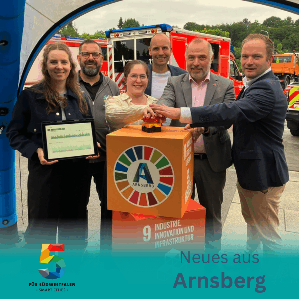 Arnsbergs Klimadashboard jetzt erreichbar