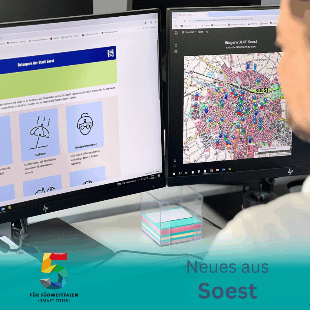 Smart City Soest veröffentlicht digitale Datenplattform