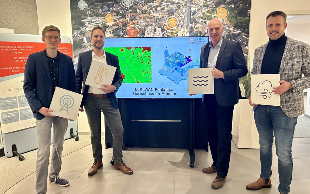 LoRaWan- Smartes Funknetz in Menden eingeführt