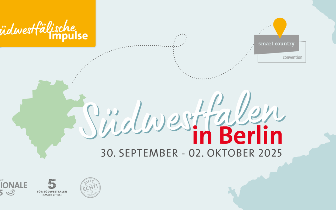 Impulse auf der SCCON 2025: Smart City-Einblicke aus Südwestfalen