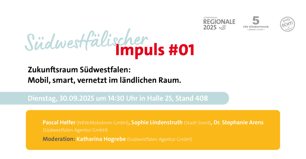 SCCON-Impuls #01: Zukunftsraum Südwestfalen