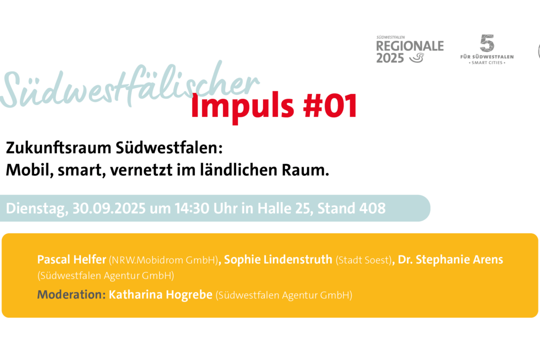 SCCON-Impuls #01: Zukunftsraum Südwestfalen
