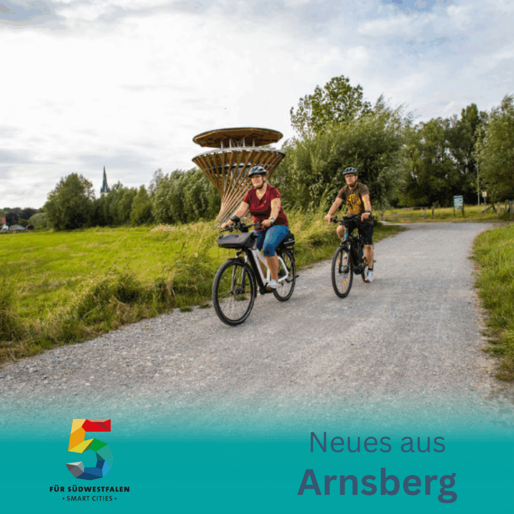 Klima smart erFAHREN: Fahrradtour durch die Smart City Arnsberg