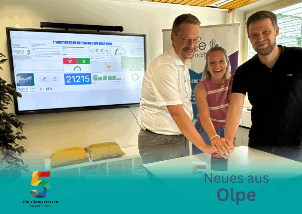 Digitale Kreisstadt mit Zukunft – Olpes Datenplattform jetzt erreichbar