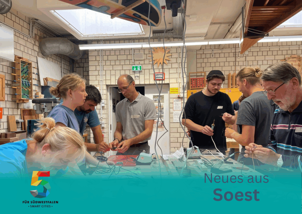 🐝 Workshop für digitale Bienenstöcke im Stadtlabor Soest