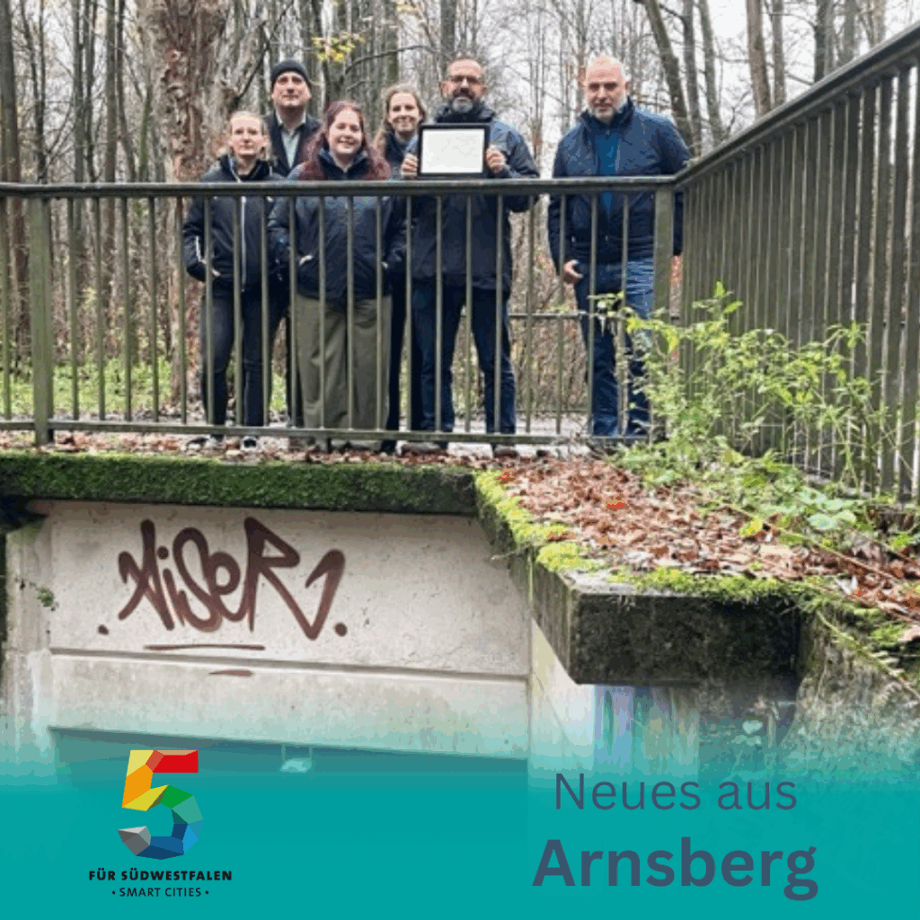 Hochwasser-Monitoring in Arnsberg gestartet