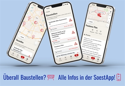 🚧 Neues Add-on: Baustellenübersicht jetzt in der Soest App verfügbar