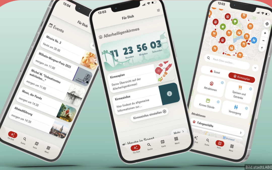 📲 Updates in der SoestApp: Weitere Module und neues Design